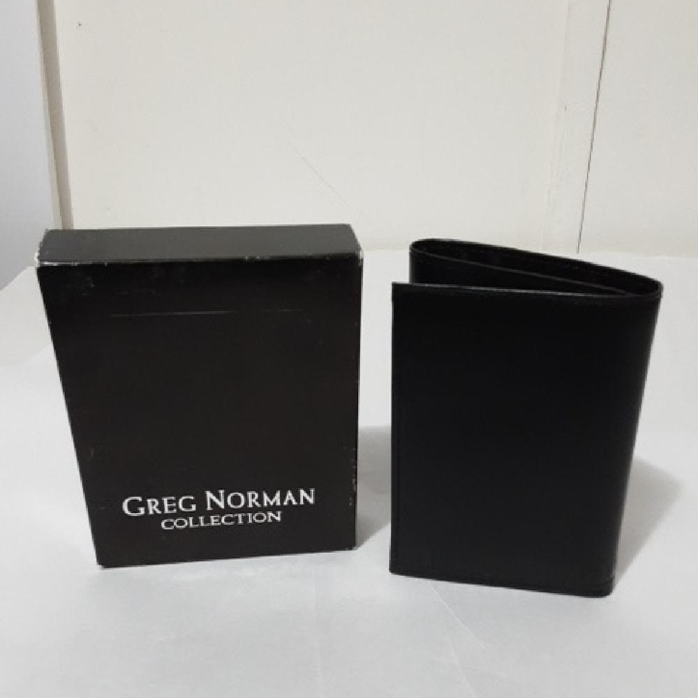 Greg‎ Norman Collection Black Card & Currency Holder